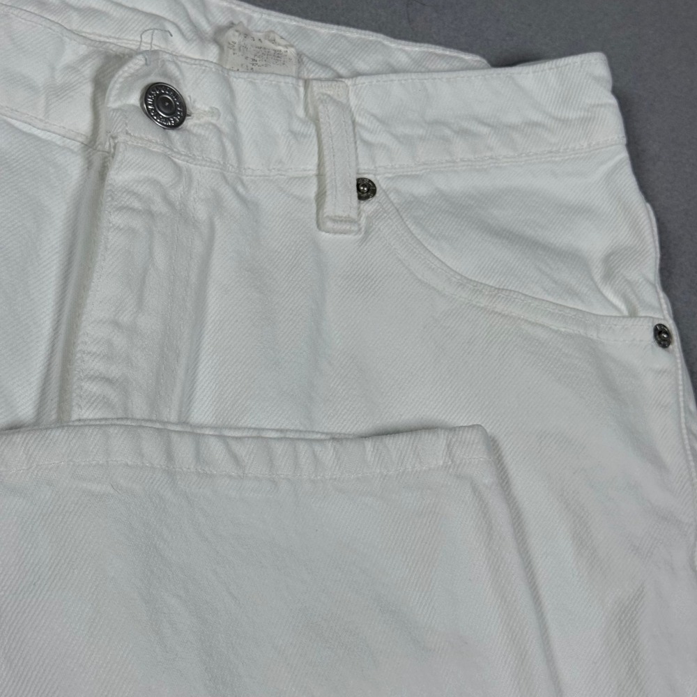 Levis White Boot Cut Low Rise Jeans Made in USA Juniors 11 Denim Pants